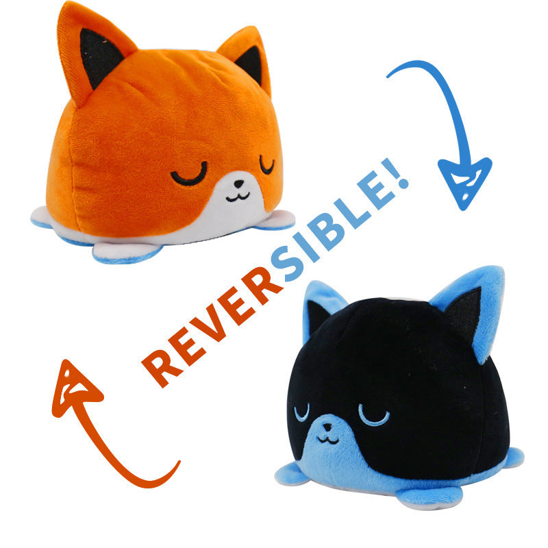 Reversible Fox Plush