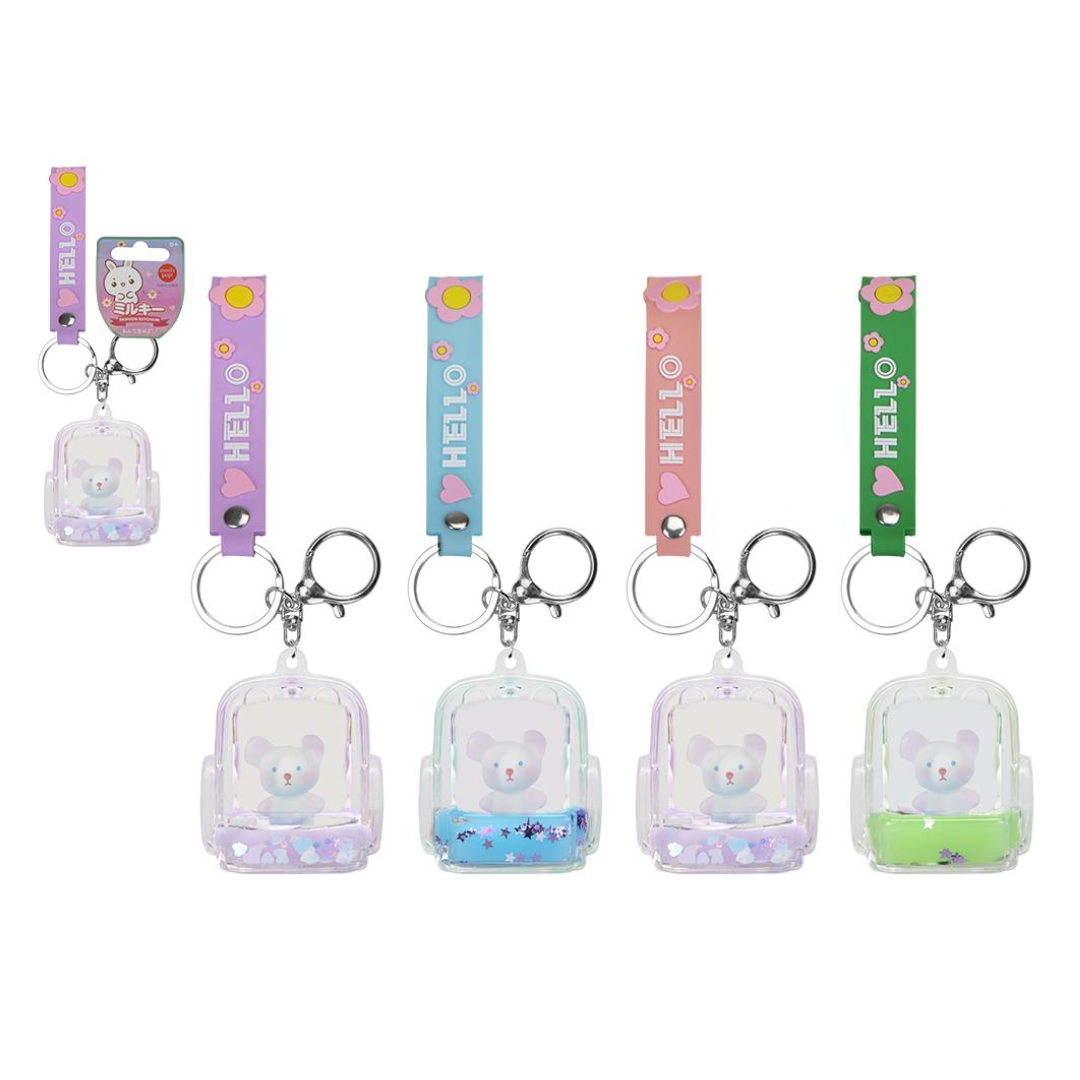 Liquid Motion Backpack Keychain