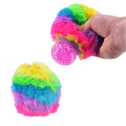 Furry Plush Ball Jelly