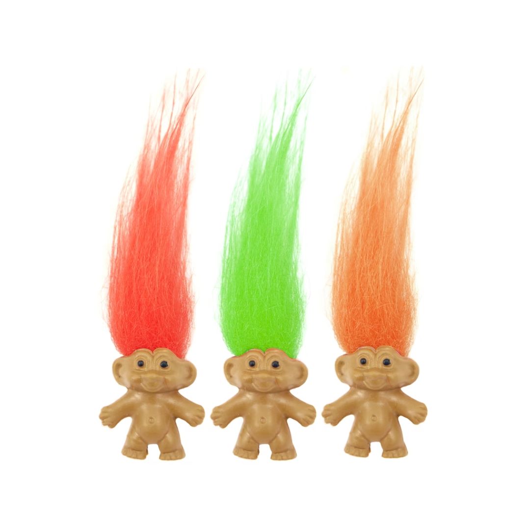 Mini Troll Pencil Topper