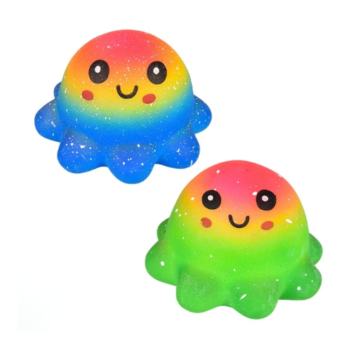 Multi-colour Squishy Octopus (9cm)