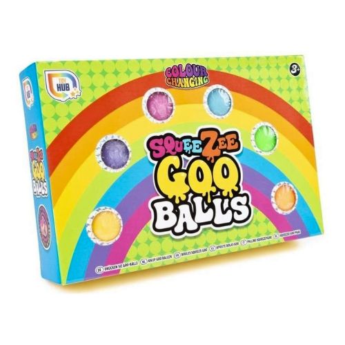 Colour Changing SqueeZee Goo Balls 6 Pack