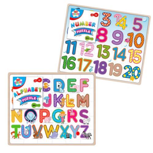 Numbers & Alphabet Puzzle