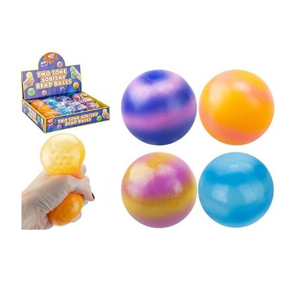 Two Tone Squishy Ball 6.5cm