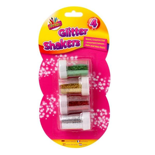 Glitter Shakers (4 Pack)