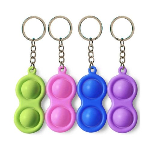 Push Poppers Keyring