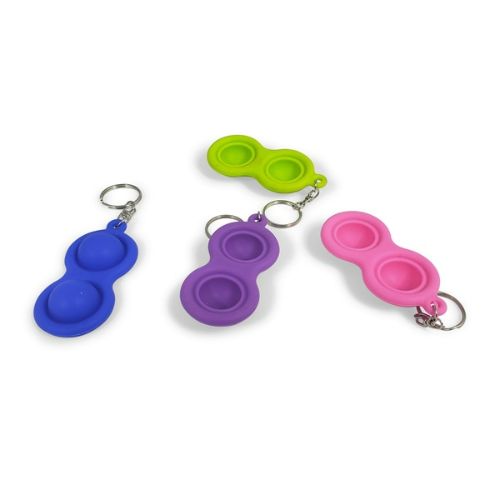 Push Poppers Keyring