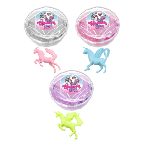 Mini Unicorn Putty With Figure