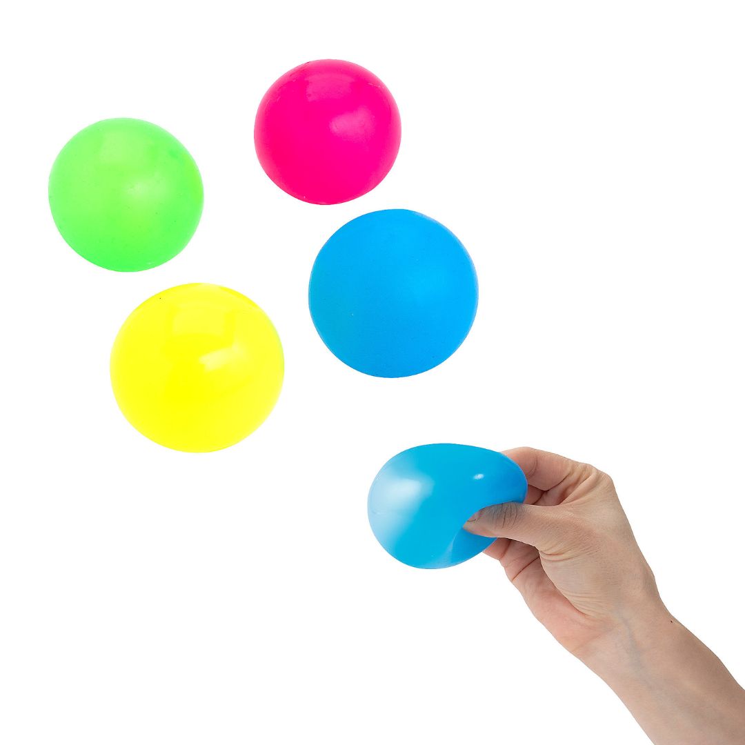 Neon Squishy Ball 6cm